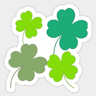 Shamrocks Sticker